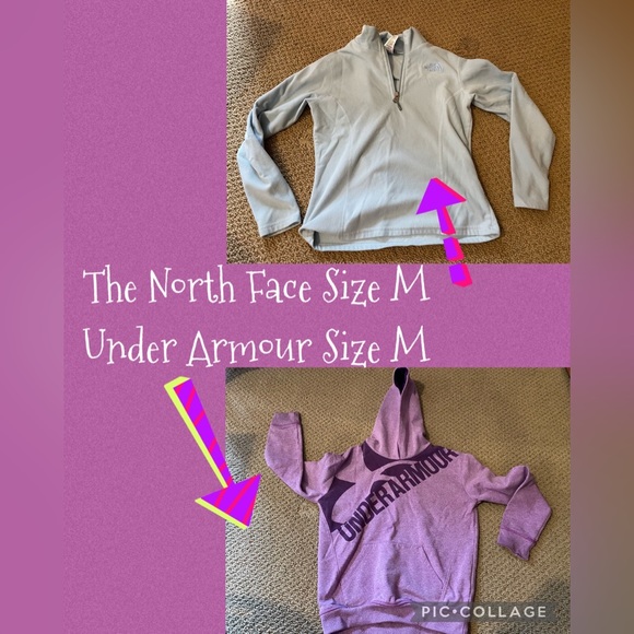 Sweatshirts - UA & The North Face - Picture 1 of 1